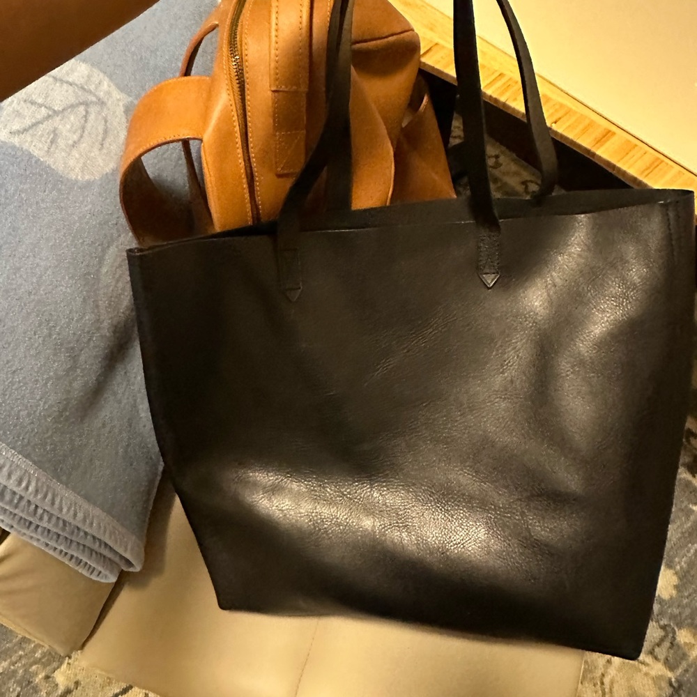 Black Madewell Transport tote